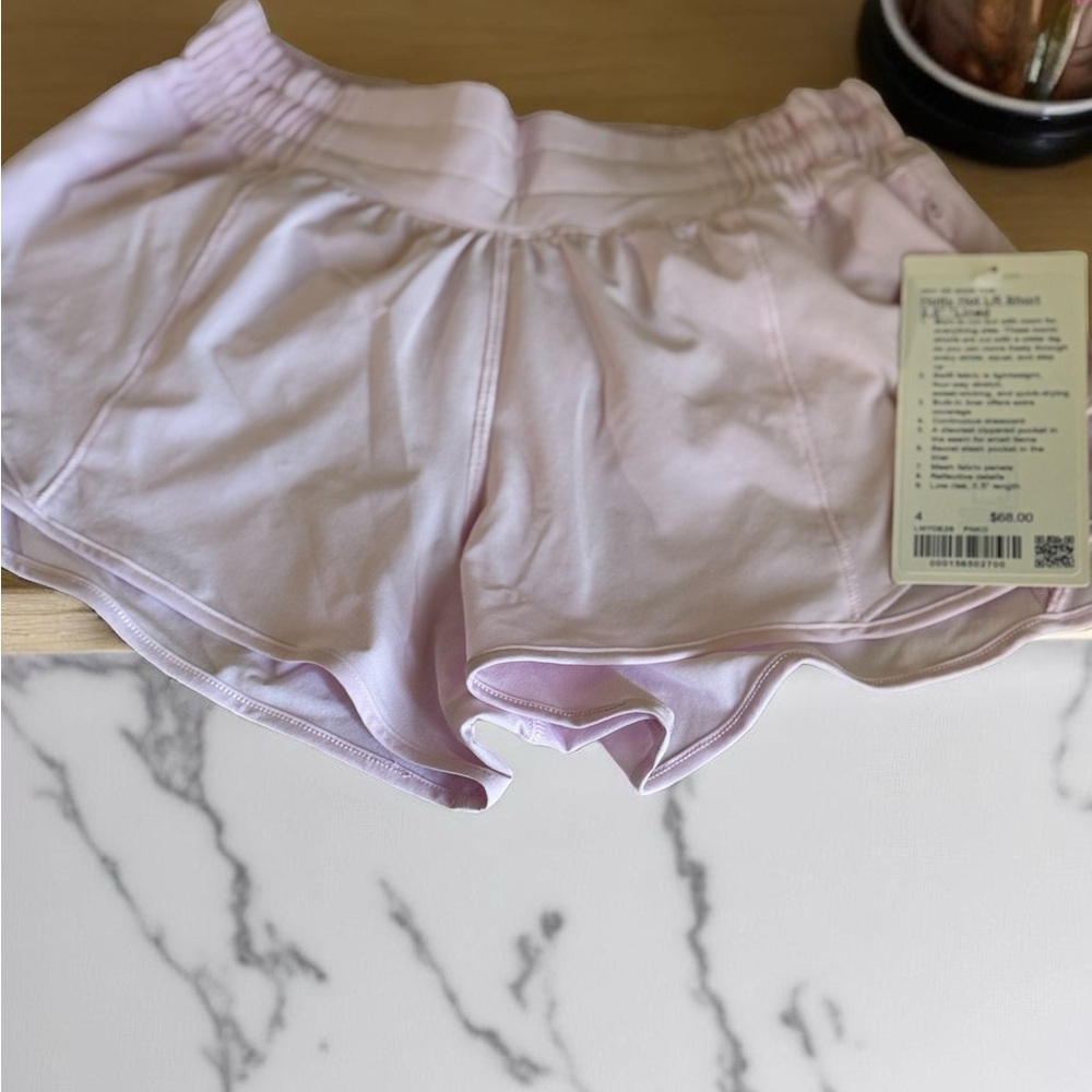 lululemon athletica Light Pink Athletic Shorts